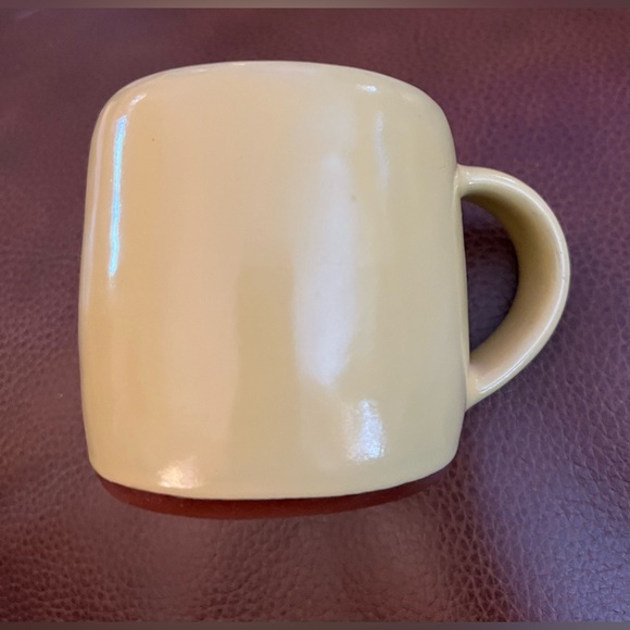 RARE Vintage Wellfleet Pottery Yellow Mug / Coffee Cup Handmade Cape Cod - Picture 8 of 11